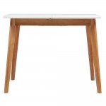 Стол Oslo раскладной 100-130x70x76см, Сосна Рандерс, орех миланский