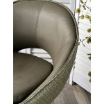 Стул ANABEL 360 град. поворот Зеленый F07-003-01 / MONTECRISTO 8421 / серый каркас, ®DISAUR