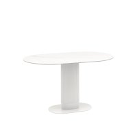 Стол обеденный Mystery 130х80 см белый керамика