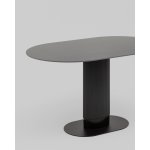 Стол обеденный Mystery 130х80 см чёрный керамика