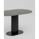 Стол обеденный Mystery 130х80 см чёрный керамика