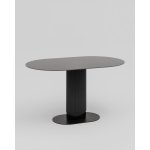 Стол обеденный Mystery 130х80 см чёрный керамика