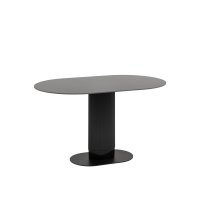 Стол обеденный Mystery 130х80 см чёрный керамика