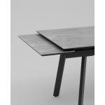 Стол Тайл 140-200/85/75 столешница керамика Larka Grey