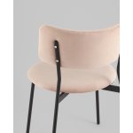 Стул Амелия велюр бежевый