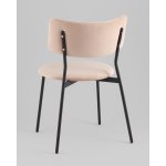 Стул Амелия велюр бежевый