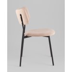 Стул Амелия велюр бежевый