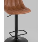 Стул барный Code экокожа коричневый