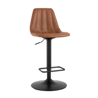 Стул барный Code экокожа коричневый