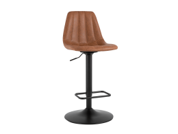 Стул барный Code экокожа коричневый