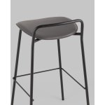 Стул барный Mantis экокожа темно-серый