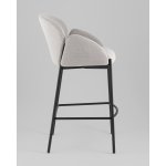 Стул полубарный Melia светло-серый