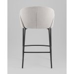 Стул полубарный Melia светло-серый