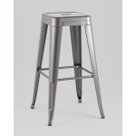 Стул барный TOLIX серебристый матовый KD