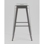 Стул барный TOLIX серебристый матовый KD