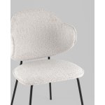 Стул Bellamy букле светло-серый