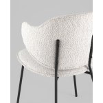 Стул Bellamy букле светло-серый