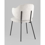 Стул Bellamy букле светло-серый