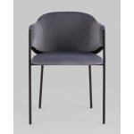 Стул Brace велюр серый