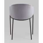 Стул Brace велюр серый