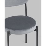 Стул Бриф NEW велюр серый 4 шт