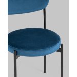 Стул Бриф NEW велюр синий 4 шт