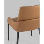 Стул Челси экокожа коричневый