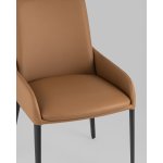 Стул Челси экокожа коричневый