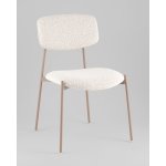 Стул Doe без подлокотников светло-бежевый бежевые ножки