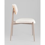Стул Doe без подлокотников светло-бежевый бежевые ножки