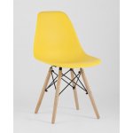 Стул Eames Style DSW желтый x4 (разборный каркас)