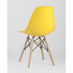 Стул Eames Style DSW желтый x4 (разборный каркас)