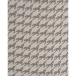 Стул Касаденика велюр серый, спинка гобелен лошадки