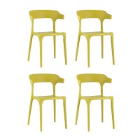 Стул Neo пластик горчичный 4 шт.