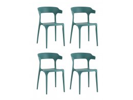 Стул Neo пластик темно-бирюзовый 4 шт.