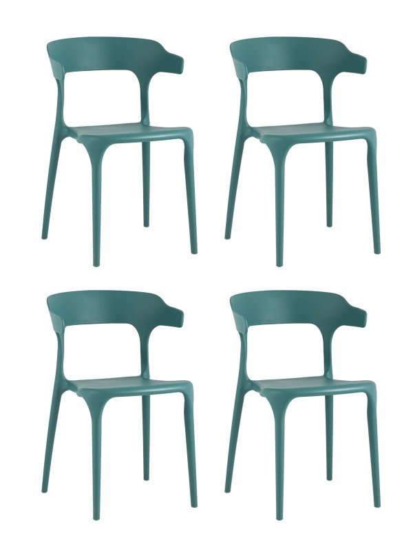 Стул Neo пластик темно-бирюзовый 4 шт.
