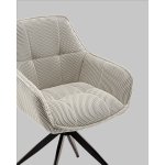 Стул обеденный Alba бежевый ткань Sonic