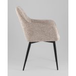 Стул обеденный Lynet рогожка светло-коричневый