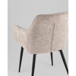 Стул обеденный Lynet рогожка светло-коричневый