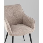 Стул обеденный Lynet рогожка светло-коричневый