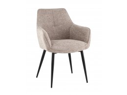 Стул обеденный Lynet рогожка светло-коричневый