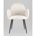 Стул обеденный Wave Stripes букле светло-серый