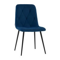 Стул Одди Diamond велюр синий