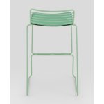 Стул полубарный Danny зеленый с подушкой