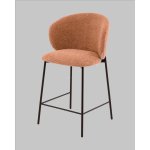 Стул полубарный Блейз букле терракотовый