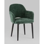 Стул Венера шенилл зеленый