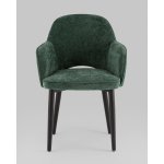 Стул Венера шенилл зеленый