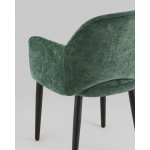 Стул Венера шенилл зеленый