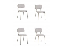 Стул Chao серый серые ножки 4 шт.