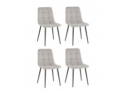 Стул Одди Original светло-серый 4 шт.